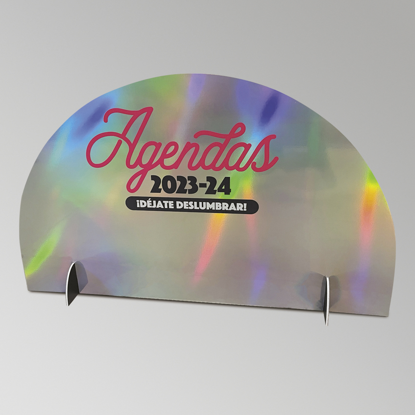 Displays con pies encajables