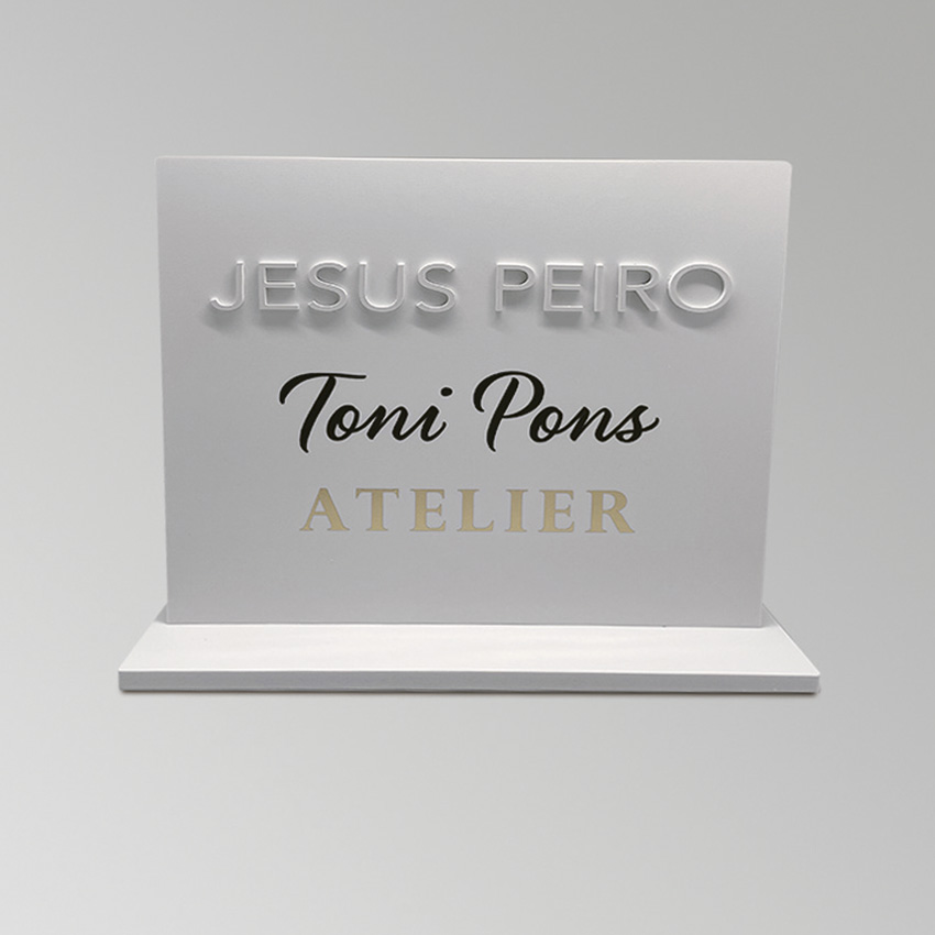 Display con base